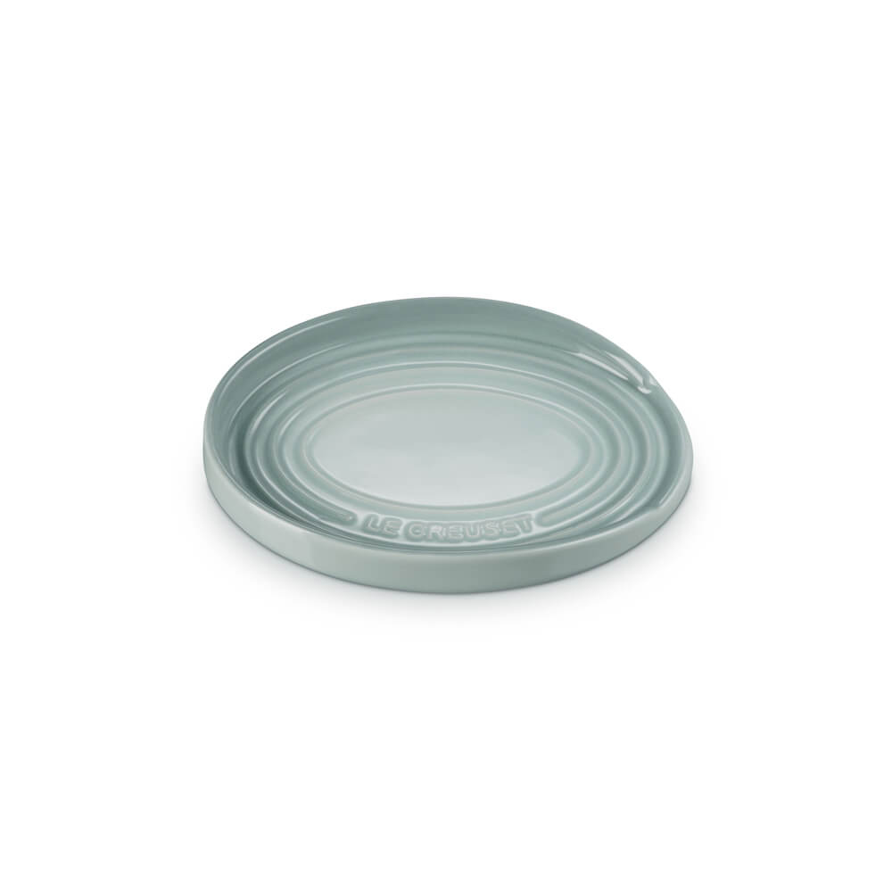 Le Creuset Sea Salt Stoneware Oval Spoon Rest